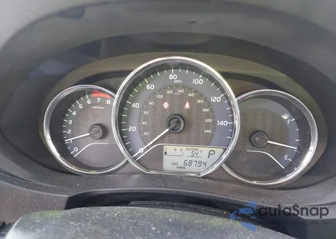 2016 Toyota Corolla Le z USA, uszkodzony, nr VIN 5YFBURHE6GP452519